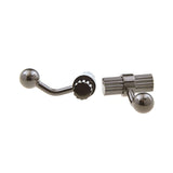 Plain Colour Metal Cufflinks