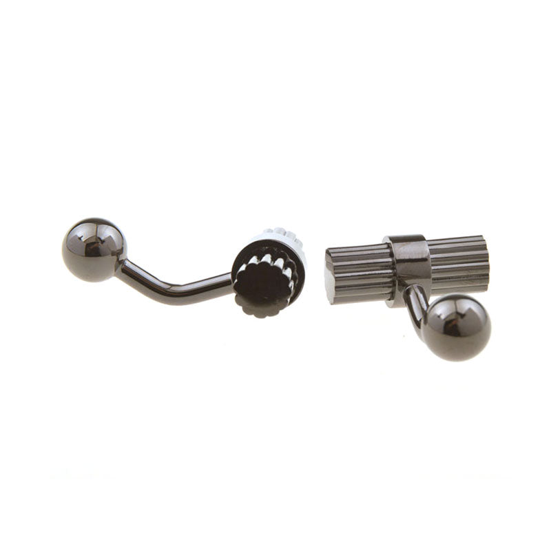 Plain Colour Metal Cufflinks