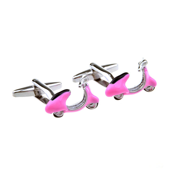Car Logo Traffic Enamel Dropping Glue Cufflinks