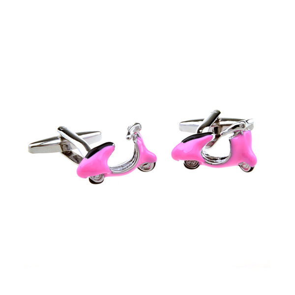 Car Logo Traffic Enamel Dropping Glue Cufflinks
