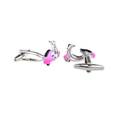 Car Logo Traffic Enamel Dropping Glue Cufflinks