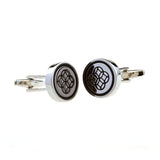 Enamel Dropping Glue Cufflinks