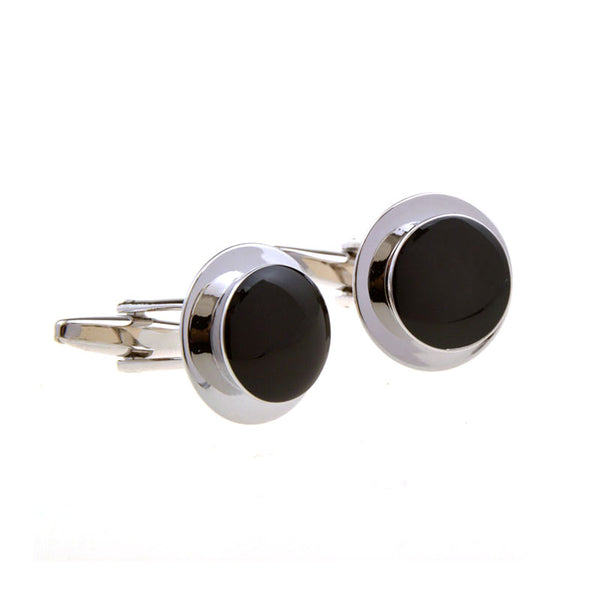 Enamel Dropping Glue Cufflinks