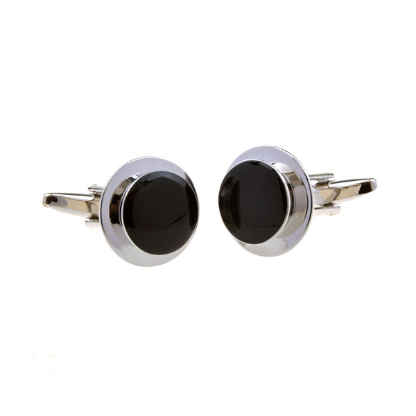 Enamel Dropping Glue Cufflinks