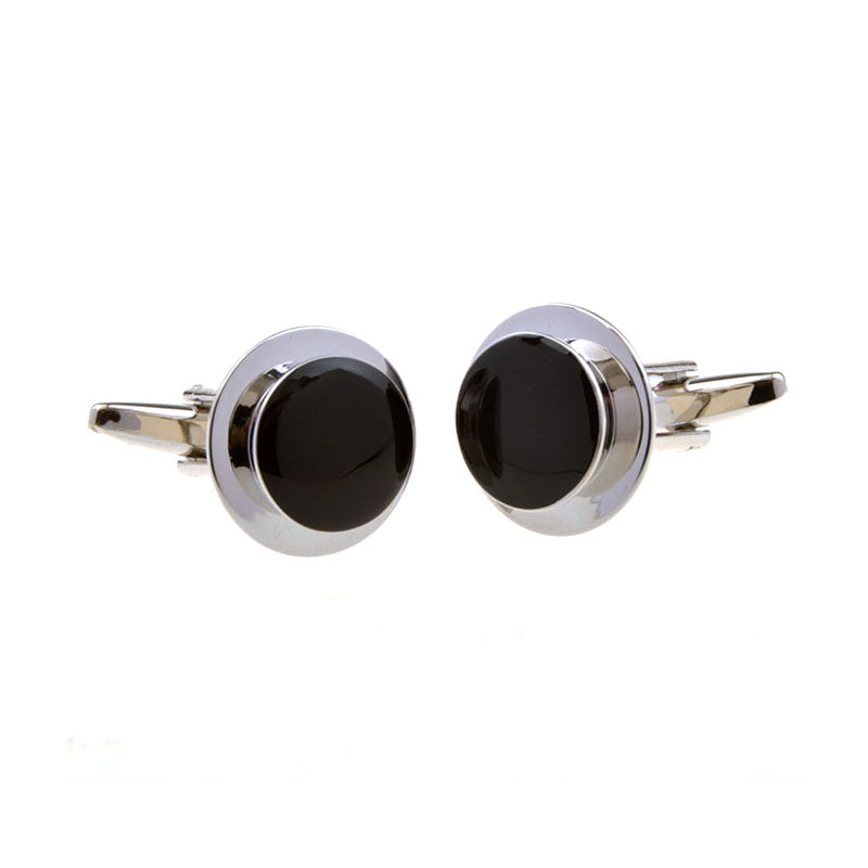 Enamel Dropping Glue Cufflinks