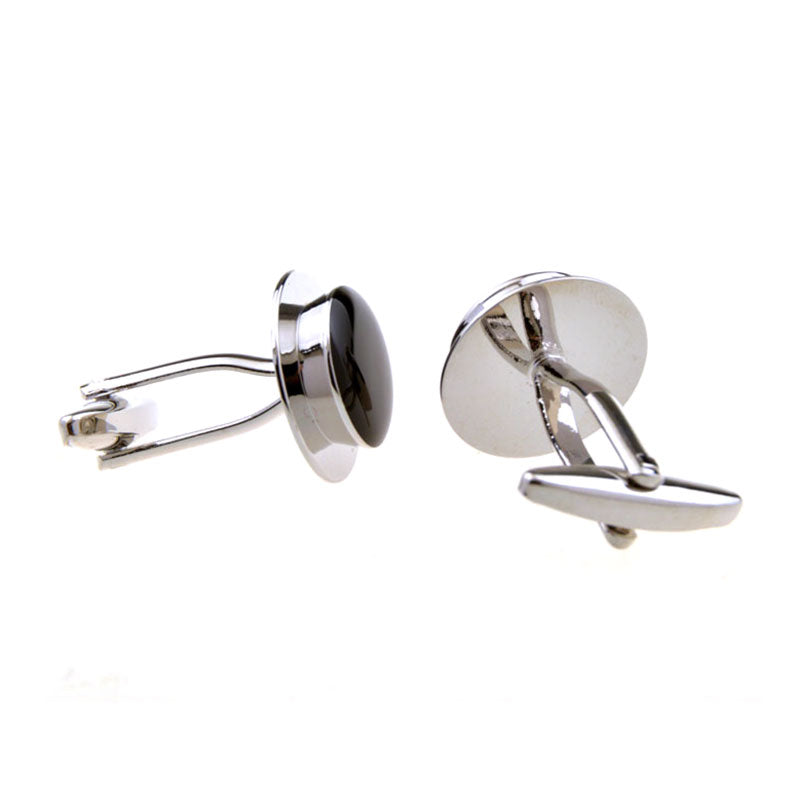 Enamel Dropping Glue Cufflinks