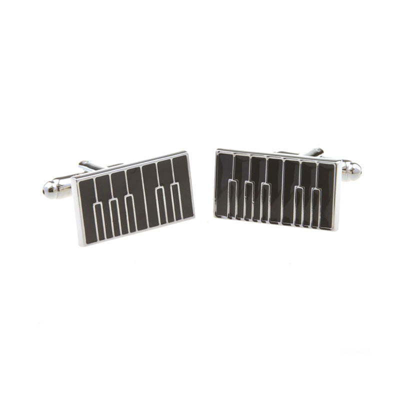 Enamel Dropping Glue Cufflinks