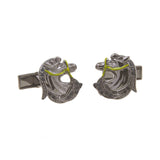 Animals Plants Enamel Dropping Glue Cufflinks