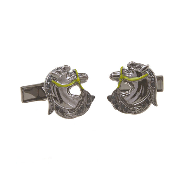 Animals Plants Enamel Dropping Glue Cufflinks
