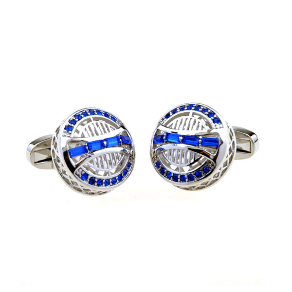 Crystal Zircon Cufflinks