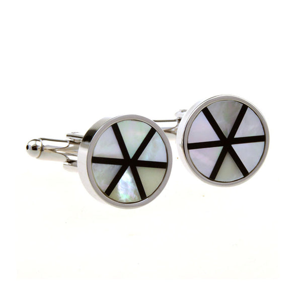 Shells Agate Cufflinks