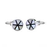 Shells Agate Cufflinks