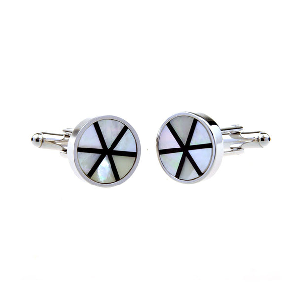 Shells Agate Cufflinks