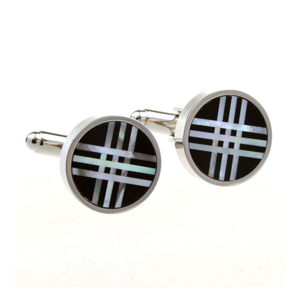 Shells Agate Cufflinks