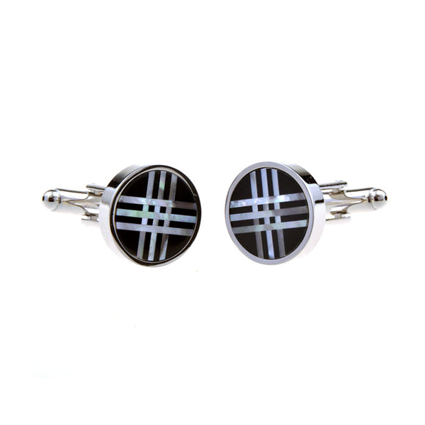 Shells Agate Cufflinks
