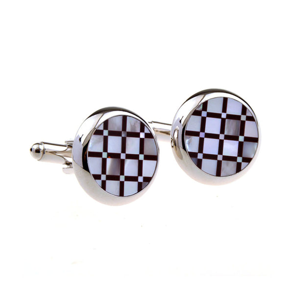 Shells Agate Cufflinks