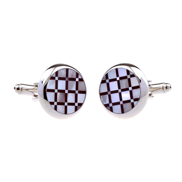 Shells Agate Cufflinks
