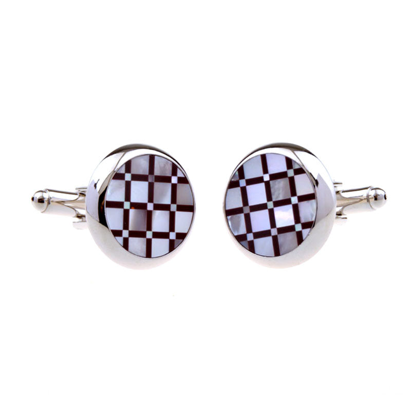 Shells Agate Cufflinks