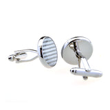 Enamel Dropping Glue Cufflinks