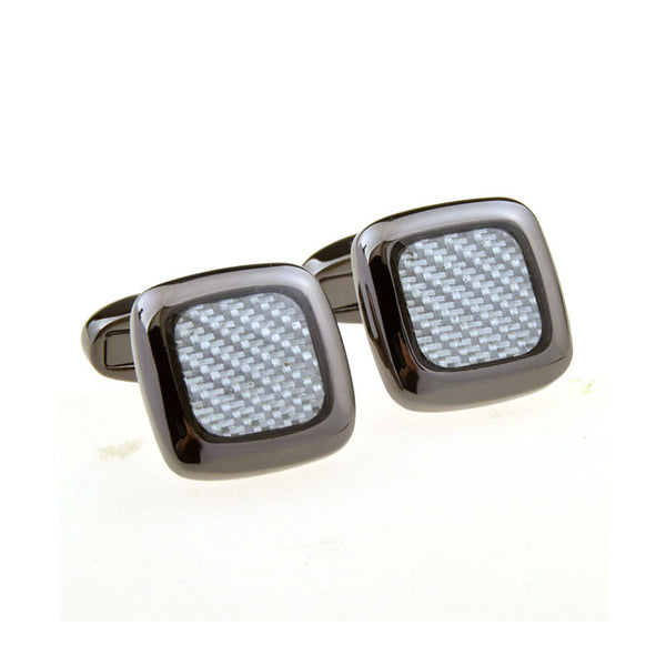 Enamel Dropping Glue Cufflinks