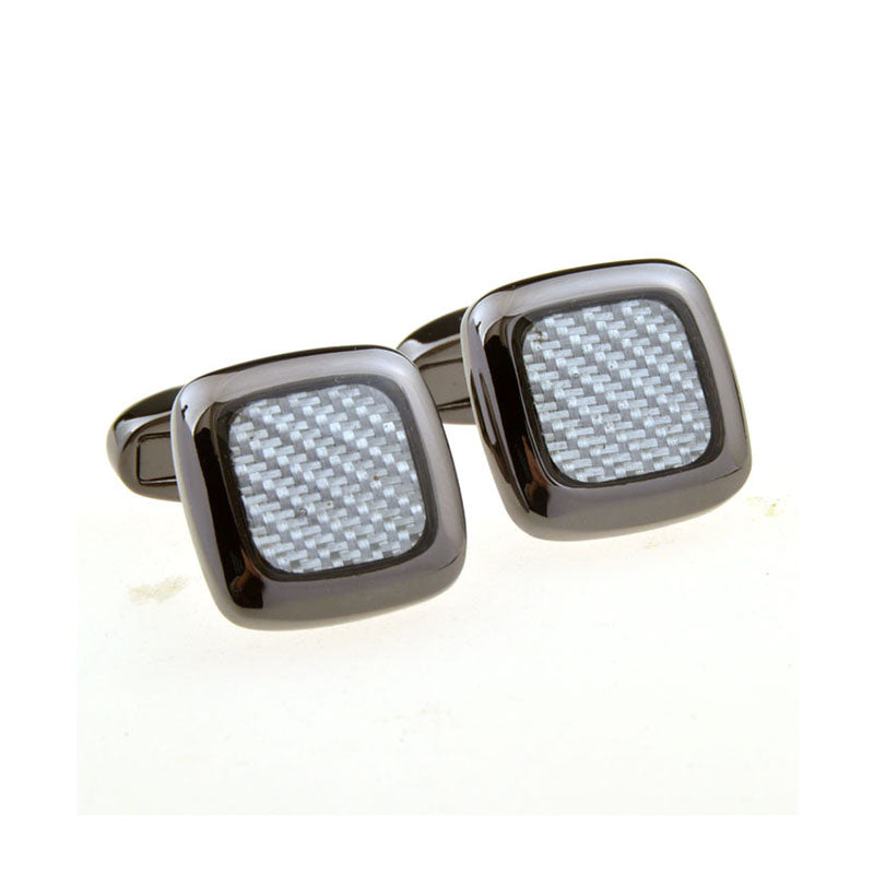 Enamel Dropping Glue Cufflinks