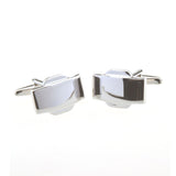 Plain Colour Metal Cufflinks