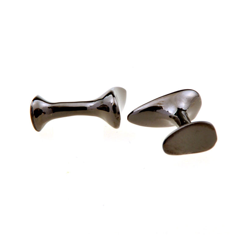Plain Colour Metal Cufflinks