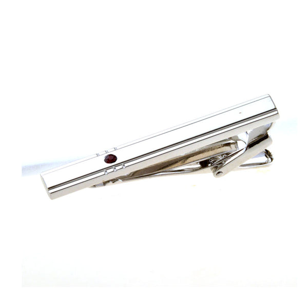 Crystal Zircon Tie Bars