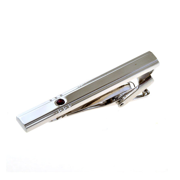 Crystal Zircon Tie Bars