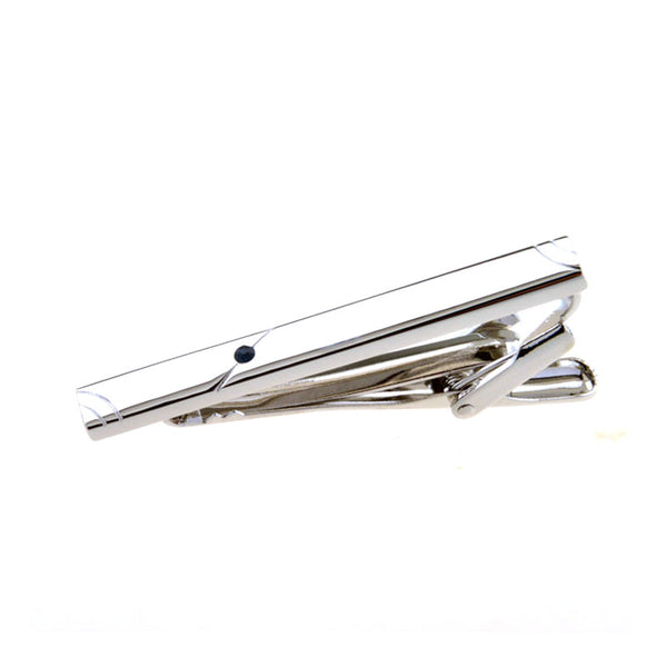 Crystal Zircon Tie Bars