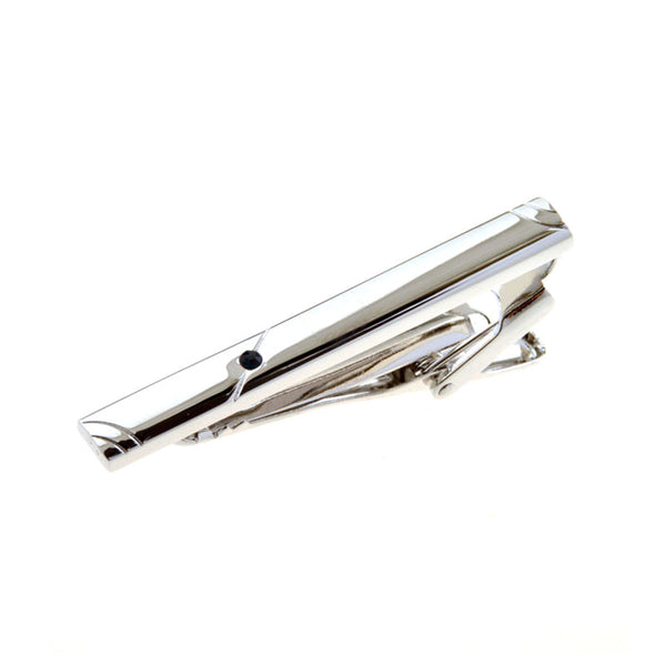 Crystal Zircon Tie Bars