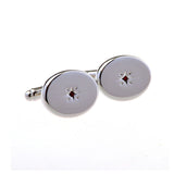 Crystal Zircon Cufflinks