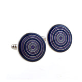 Enamel Dropping Glue Cufflinks