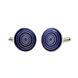 Enamel Dropping Glue Cufflinks