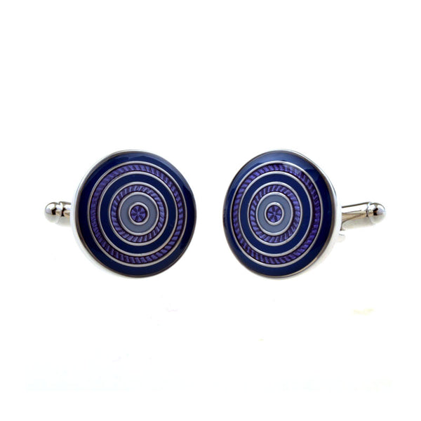 Enamel Dropping Glue Cufflinks