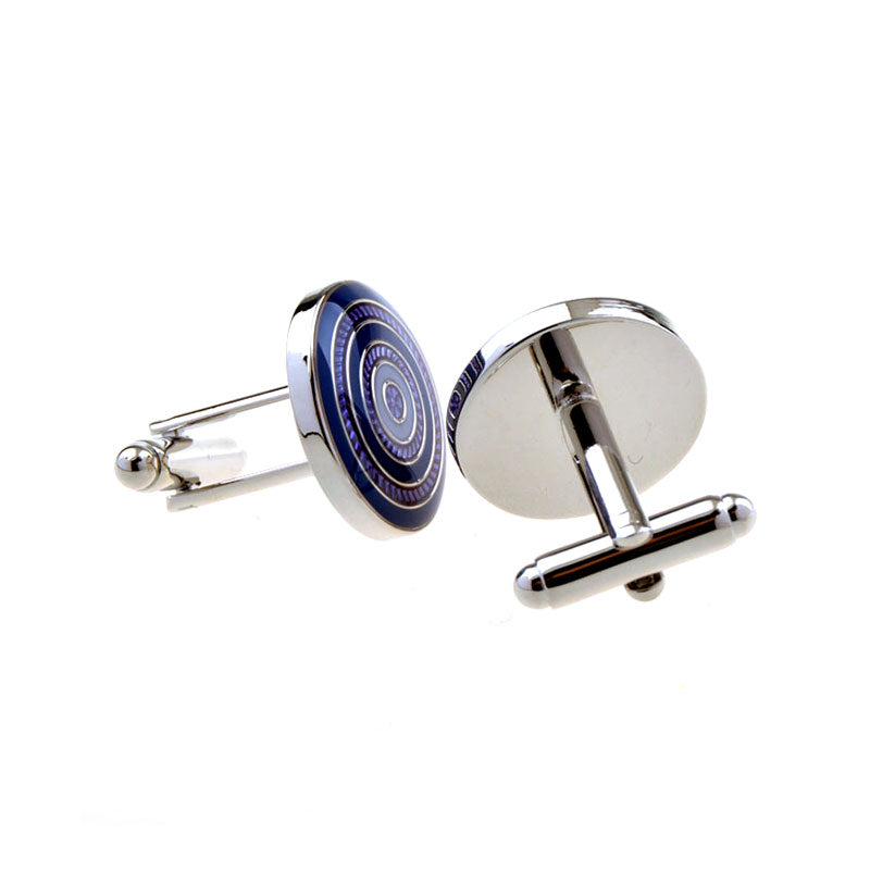 Enamel Dropping Glue Cufflinks