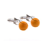 Sports Technology Grease Baking Paint Cufflinks