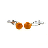 Sports Technology Grease Baking Paint Cufflinks