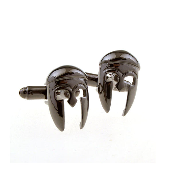 Interesting Skull Plain Colour Metal Cufflinks