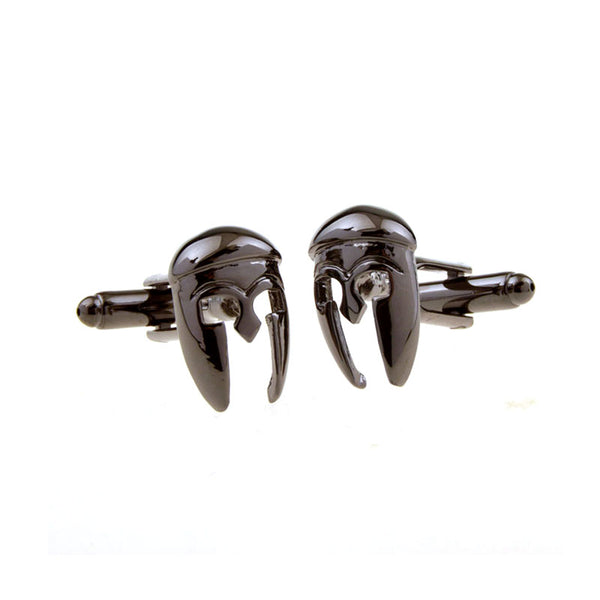 Interesting Skull Plain Colour Metal Cufflinks