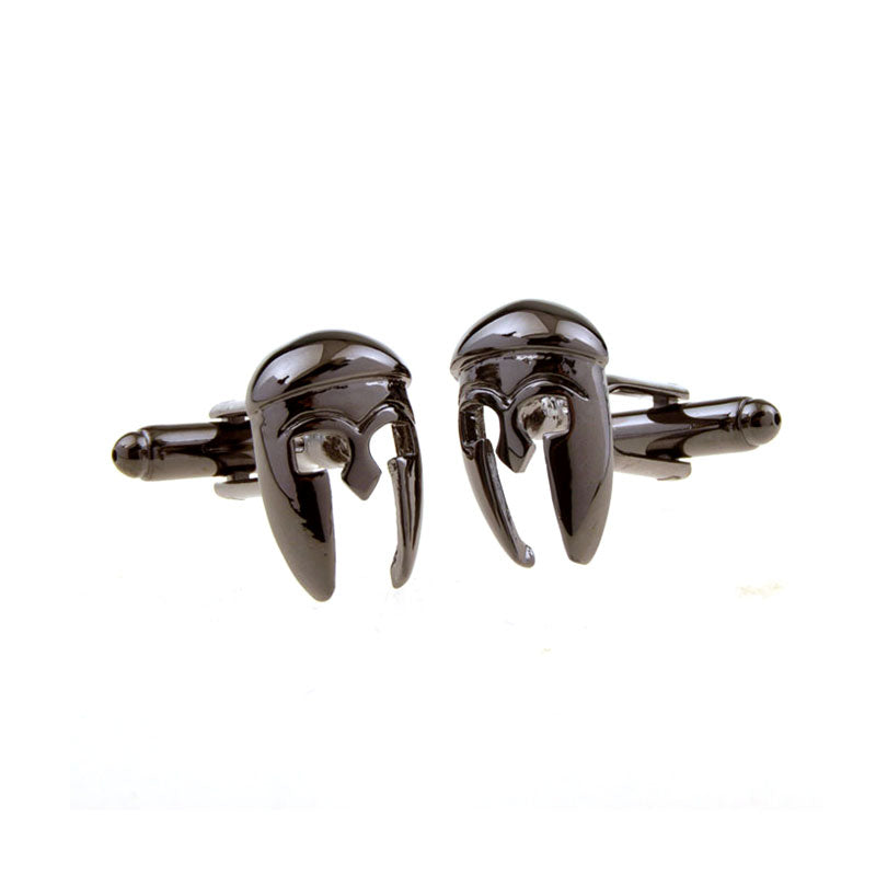 Interesting Skull Plain Colour Metal Cufflinks