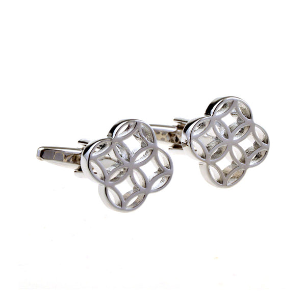 Plain Colour Metal Cufflinks