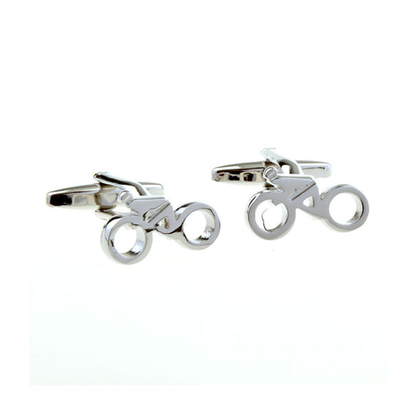 Car Logo Traffic Plain Colour Metal Cufflinks