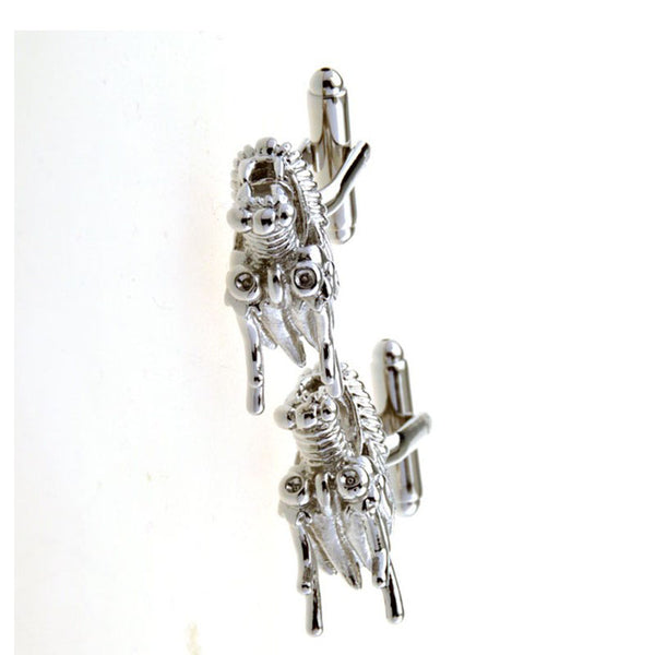 Animals Plants Plain Colour Metal Cufflinks