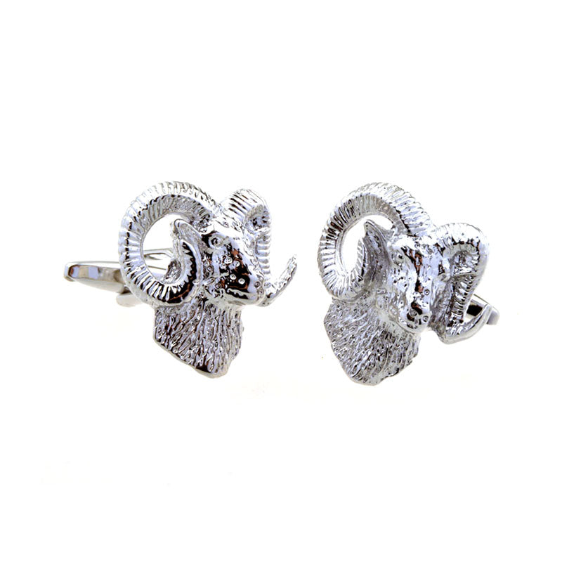 Animals Plants Plain Colour Metal Cufflinks
