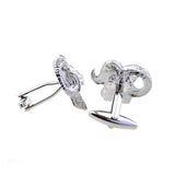 Animals Plants Plain Colour Metal Cufflinks