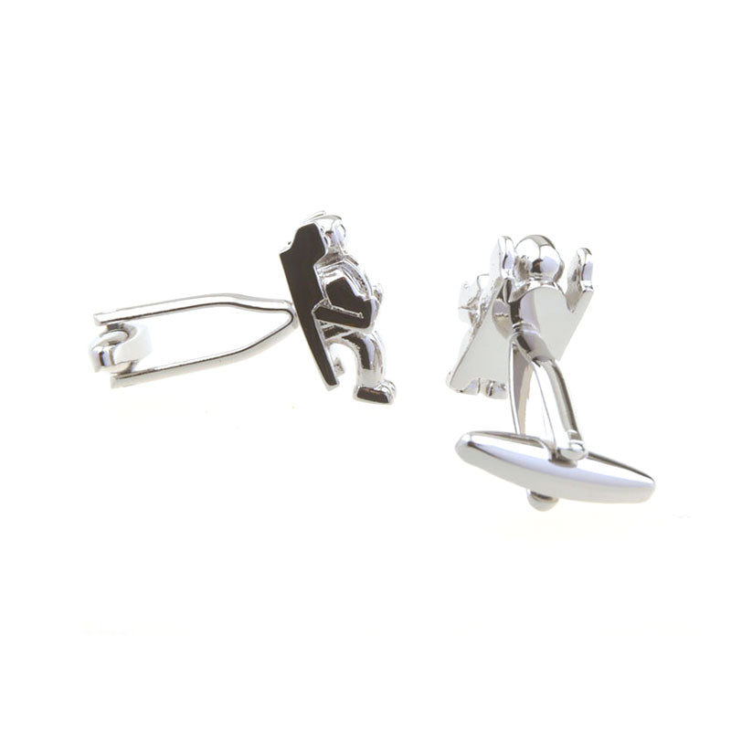 Animals Plants Plain Colour Metal Cufflinks