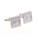 Plain Colour Metal Cufflinks