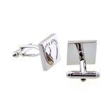 Plain Colour Metal Cufflinks