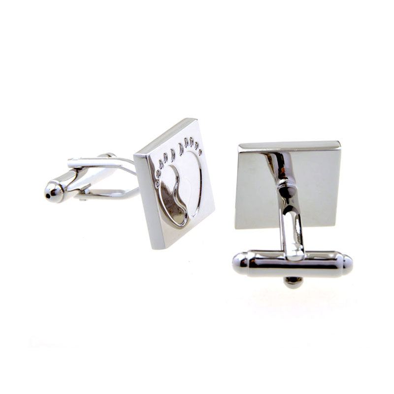 Plain Colour Metal Cufflinks